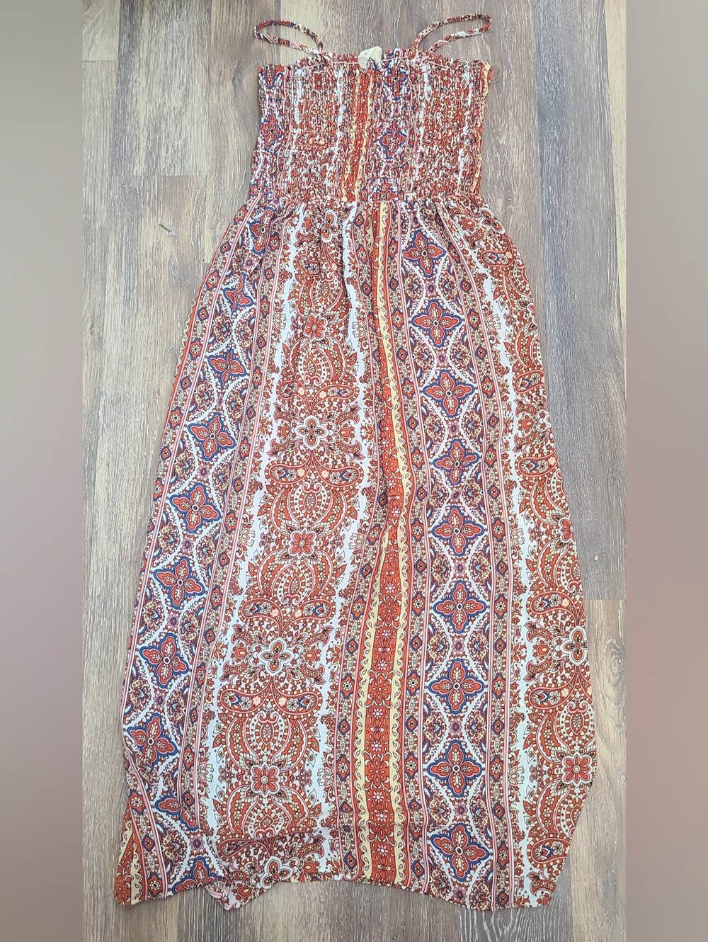 Altar'd State Boho Smocked Dress Women's Size Medium